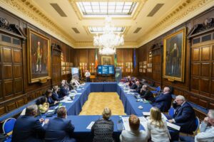 Meeting in action : Oak Room @ Mansion House 
