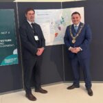 DBEC Programme Manager and Lord Mayor of Dublin, Cllr Daryl Barron, attending the State of the Megaregions Conference 2026 in Brussels.